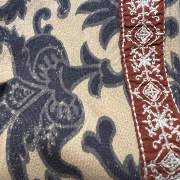 Sundance tapestry boho western joggers elastic drawstring waist size XS. - Picture 6 of 8